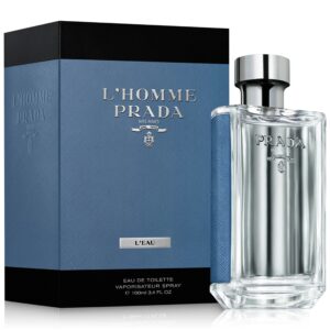 Prada L'homme L'eau Eau de Toilette for Men – 3.3 oz