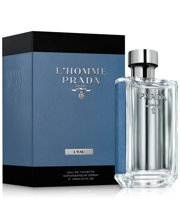 Prada L'homme L'eau Eau de Toilette for Men – 3.3 oz