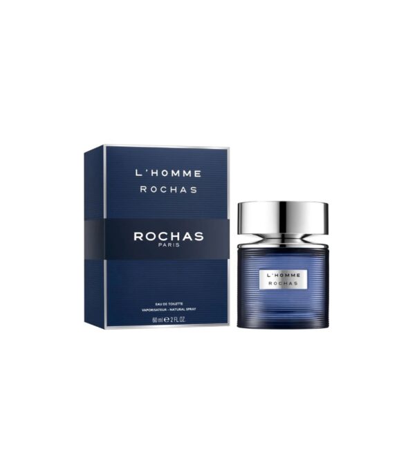 Rochas L'homme Eau de Toilette for Men – 2.0 oz