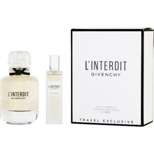 L'interdit by Givenchy EAU DE PARFUM SPRAY Set for Women