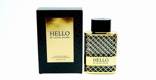 Lionel Richie Hello Eau de Toilette for Men – 3.4 oz