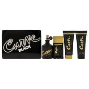 Liz Claiborne Curve Black 4pcs for Men