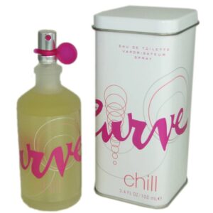 Liz Claiborne Curve Chill Eau de Toilette for Women – 3.4 oz