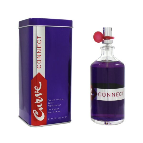 Liz Claiborne Curve Connect Eau de Toilette for Women – 3.4 oz