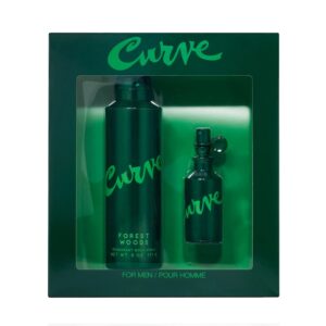 Liz Claiborne Curve Forest Woods 2 piece Eau de Cologne for Men – 2 piece gift set