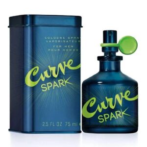 Liz Claiborne Curve Spark Eau de Cologne for Men – 2.5 oz