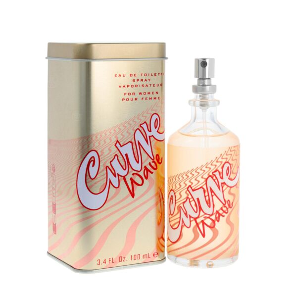 Liz Claiborne Curve Wave Eau de Toilette for Women – 3.4 oz