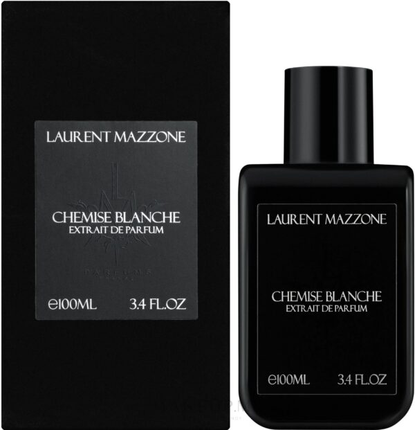 LM Parfums Laurent Mazzone Parfums Chemise Blanche Extrait de Parfum for Women – 3.4 oz