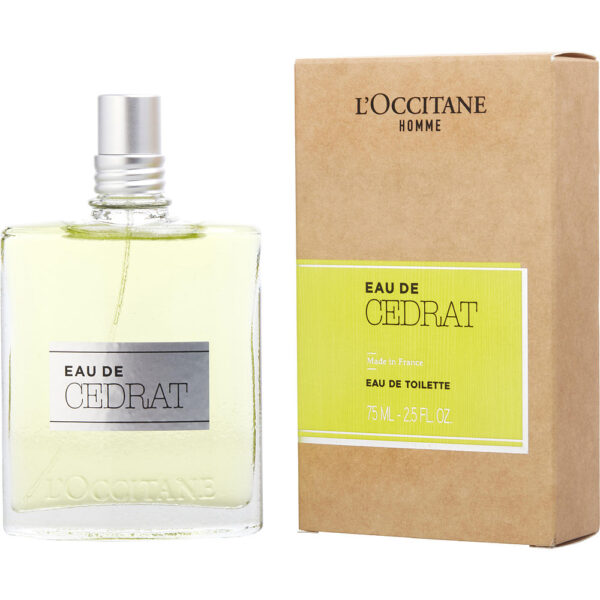 L'occitane Eau De Cedrat Eau de Toilette for Men – 2.5 oz