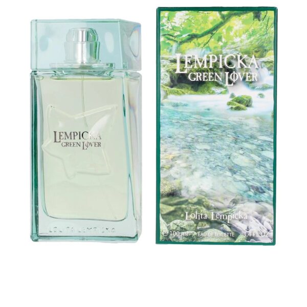 Lolita Lempicka Green Lover Eau de Toilette for Men – 3.4 oz