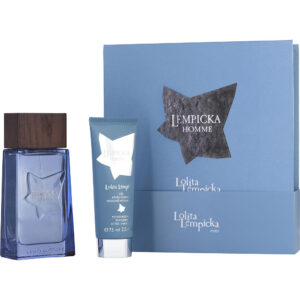Lolita Lempicka Homme EDT Spray 3.4 oz & Aftershave Gel Set