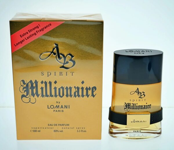 Lomani Ab Spirit Millionaire Eau de Parfum for Men – 3.3 oz