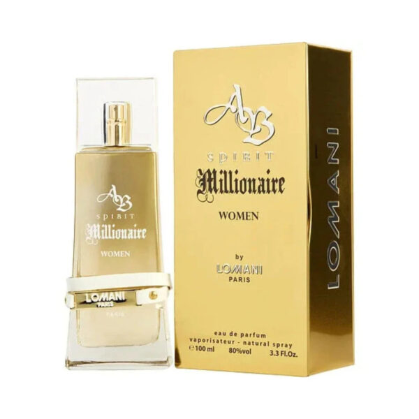 Lomani Ab Spirit Millionaire Women Eau de Parfum for Women – 3.4 oz