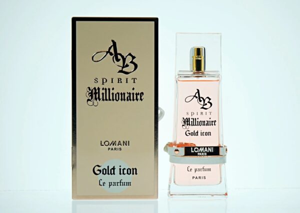 Lomani AB Spirit Millionaire Gold Icon Eau de Parfum for Women – 3.3 oz
