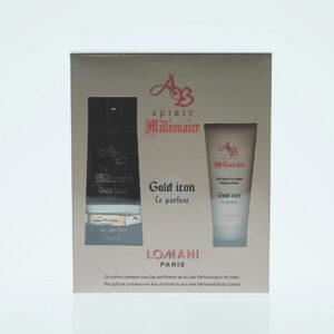 Lomani AB Spirit Millionaire Gold Icon Le Eau de Parfum for Women – 3.3 oz