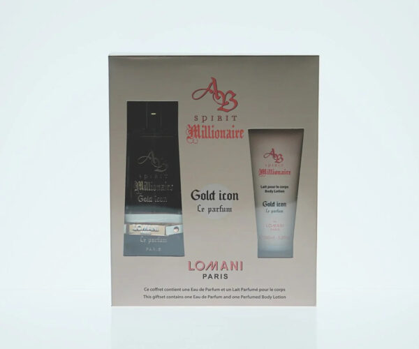 Lomani AB Spirit Millionaire Gold Icon Le Eau de Parfum for Women – 3.3 oz