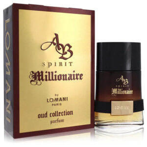 Lomani Ab Spirit Millionaire Oud Collection Parfum for Men – 3.3 oz