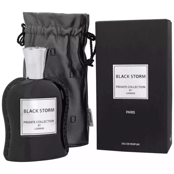 Lomani Black Storm Eau de Parfum for Unisex – 3.3 oz