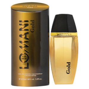 Lomani Gold Cologne for Men - 3.3 oz Eau de Toilette Spray