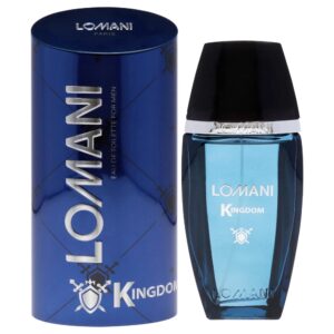 Lomani Kingdom Eau de Toilette for Men – 3.3 oz