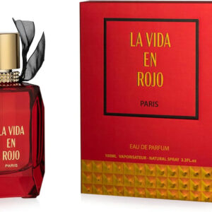Lomani La Vida En Rojo Eau de Parfum for Unisex – 3.3 oz