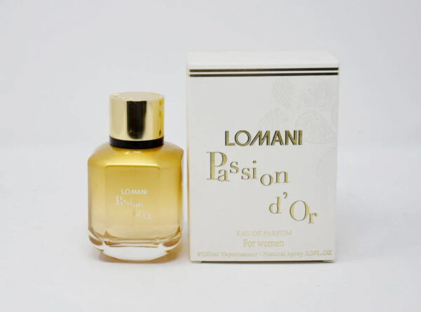 Lomani Passion D'Or Eau de Parfum for Women – 3.4 oz