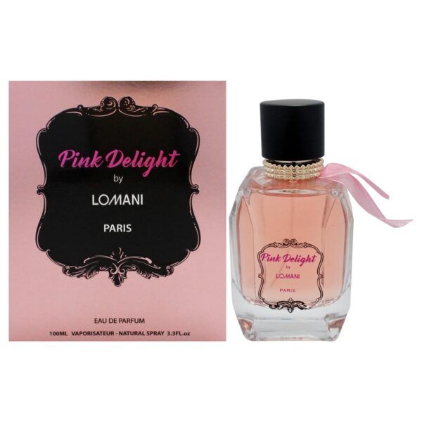 Lomani Pink Delight Eau de Parfum for Women – 3.3 oz