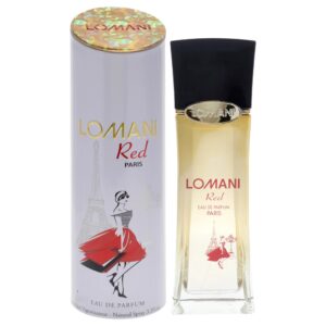 Lomani Red Eau de Parfum for Women – 3.3 oz