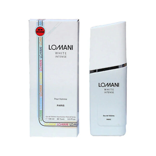 Lomani White Intense Eau de Toilette for Men – 3.3 oz