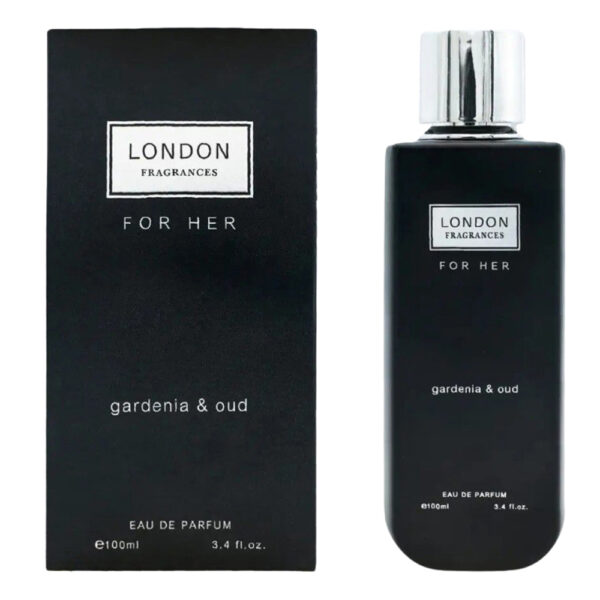 London Fragrances Gardenia & Oud Eau de Parfum for Women
