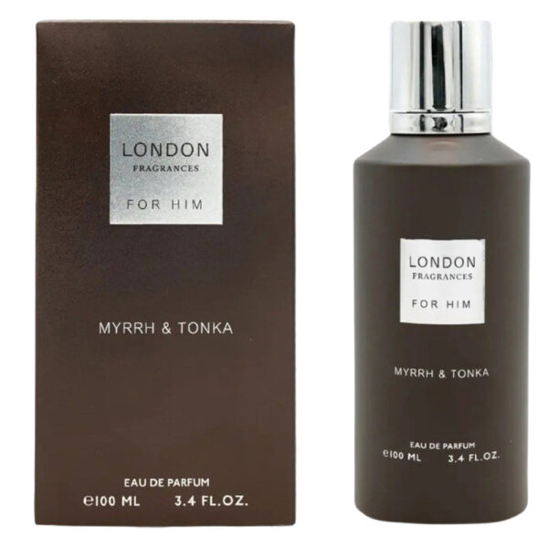 London Fragrances Myrrh & Tonka Eau de Parfum for Unisex