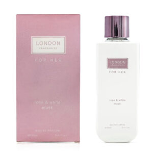 London Fragrances Rose & White Musk Eau de Parfum for Unisex