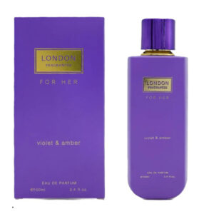 London Fragrances Violet & Amber Eau de Parfum for Unisex