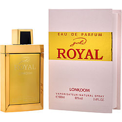 Lonkoom Royal Gold Eau de Parfum Spray for Women - 3.4 oz