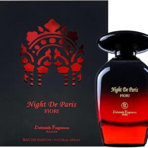 L'orientale Fragrances Night De Paris Fiori Eau de Parfum for Men – 3.3 oz