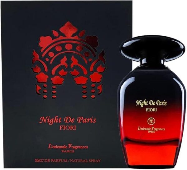 L'orientale Fragrances Night De Paris Fiori Eau de Parfum for Men – 3.3 oz