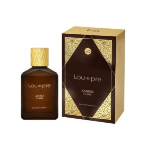 Lou De Pre Amber Flame Eau de Parfum for Men – 3 oz