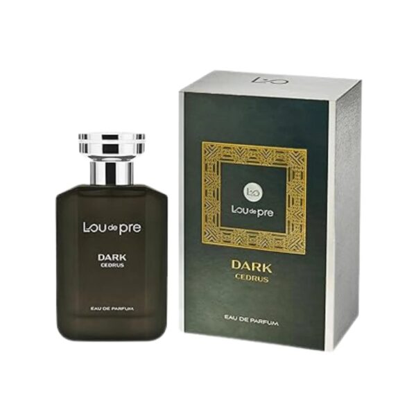 Lou De Pre Dark Cedrus Eau de Parfum for Men – 3 oz