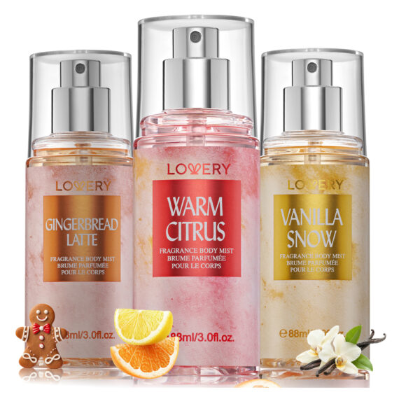Lovery Assorted 3pc Body Spray for Women