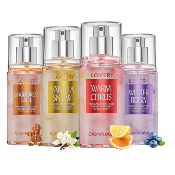 Lovery Assorted 4pc Body Spray for Women
