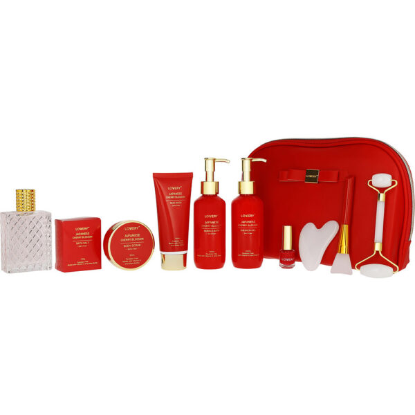 Lovery Japanese Cherry Blossom UNISEX Fragrance & Spa Set