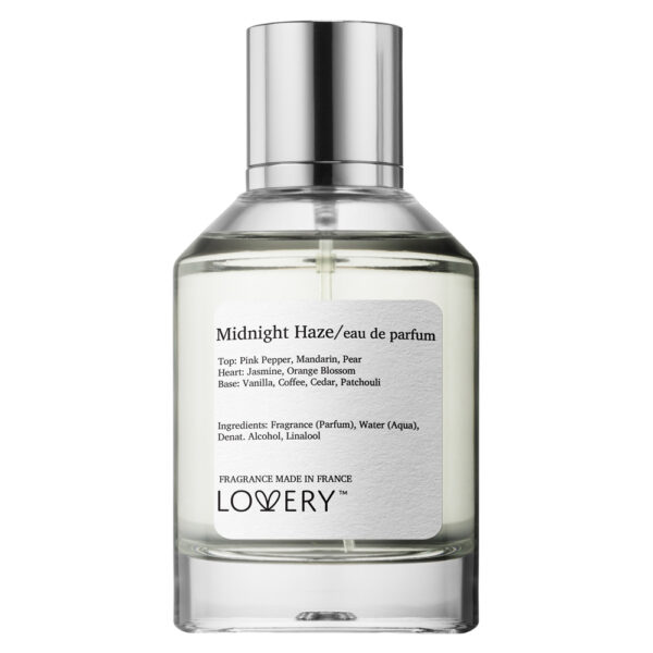 Lovery Midnight Haze Inspired by YSL Black Opium Cylindrical Bottle Eau de Parfum for Women