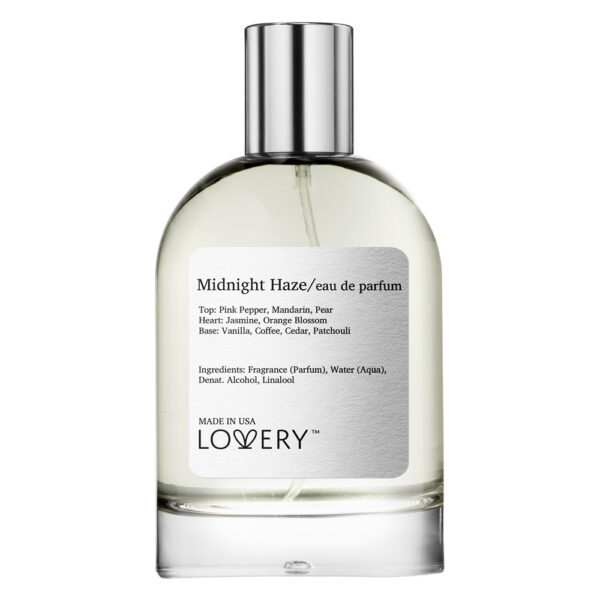 Lovery Midnight Haze Inspired by YSL Black Opium Oval Bottle Eau de Parfum for Women
