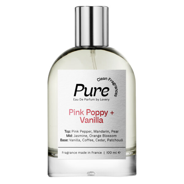 Lovery Pure Pink Poppy & Vanilla Eau de Parfum for Women