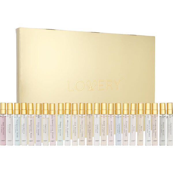 Lovery Variety 24-Piece Unisex Fragrance Spray Gift Box
