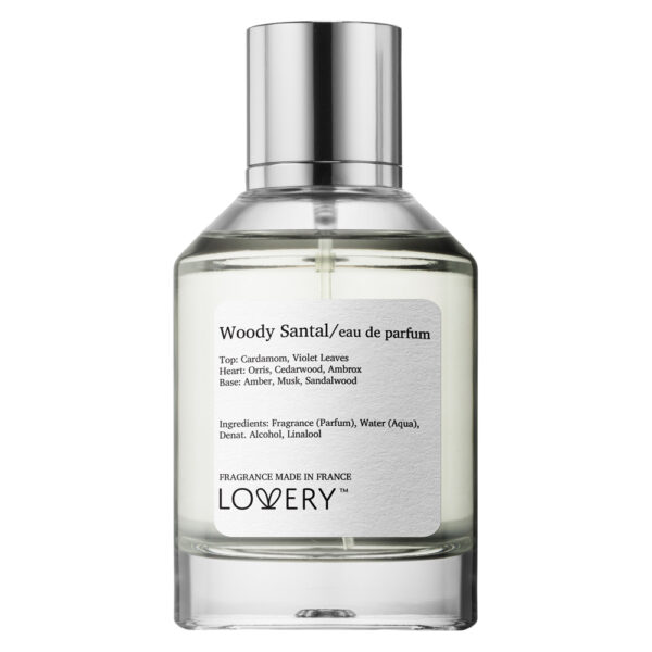 Lovery Woody Santal Inspired by Le Labo Santal 33 Cylindrical Bottle Eau de Parfum for Unisex