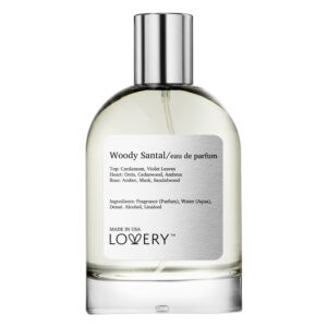Lovery Woody Santal Inspired by Le Labo Santal 33 Oval Bottle Eau de Parfum for Unisex