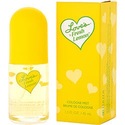 Loves Fresh Lemon by Dana Cologne Mist 1.5 oz Women