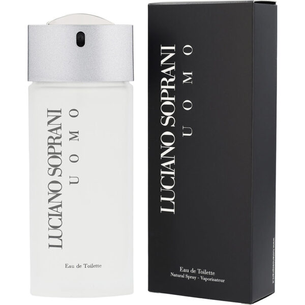 Luciano Soprani Uomo Eau de Toilette for Men – 3.3 oz