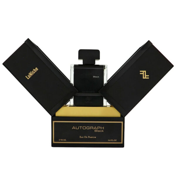 Luniche Autograph Black Eau de Parfum for Unisex – 3 oz